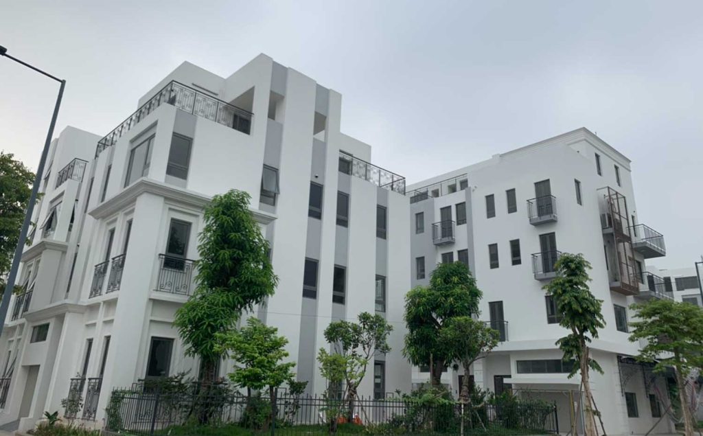 Bán biệt thự 160m2, diện tích xây dựng 105m2, 4 tầng tại The Manor Central Park