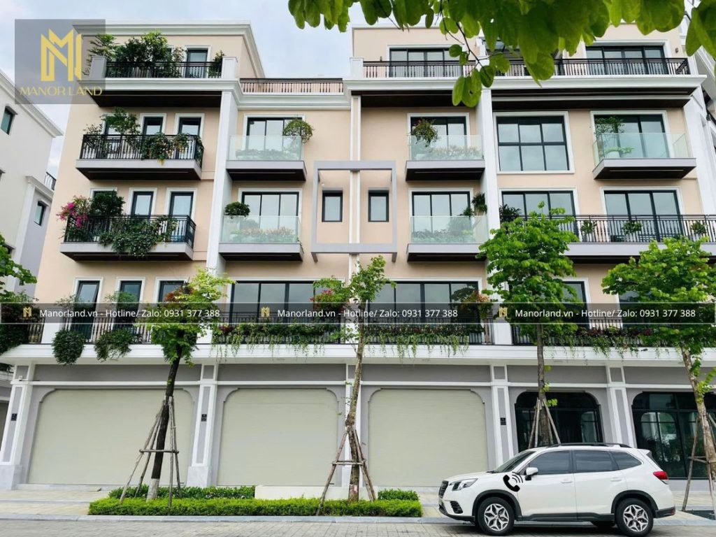 Cho thuê Shophouse The Manor Central Park – 75 m2 (5 TẦNG)