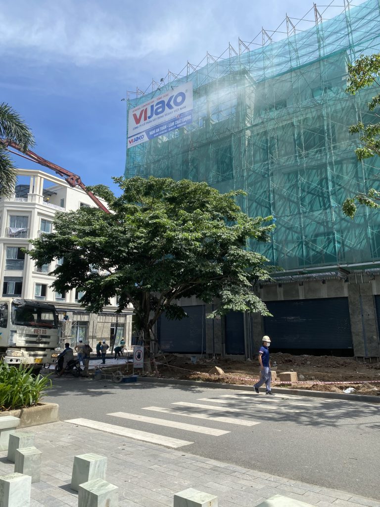 Toàn bộ khu vực đang bước vào giai đoạn hoàn thiện