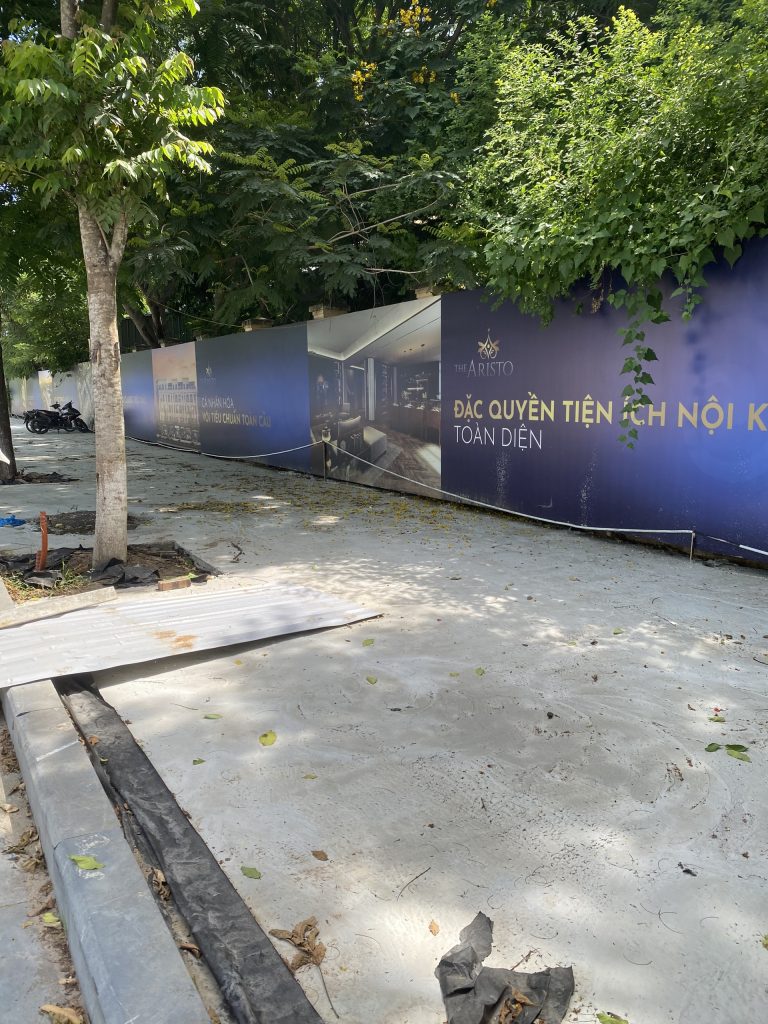 Thi công lát vỉa hè và hạ tầng đồng bộ