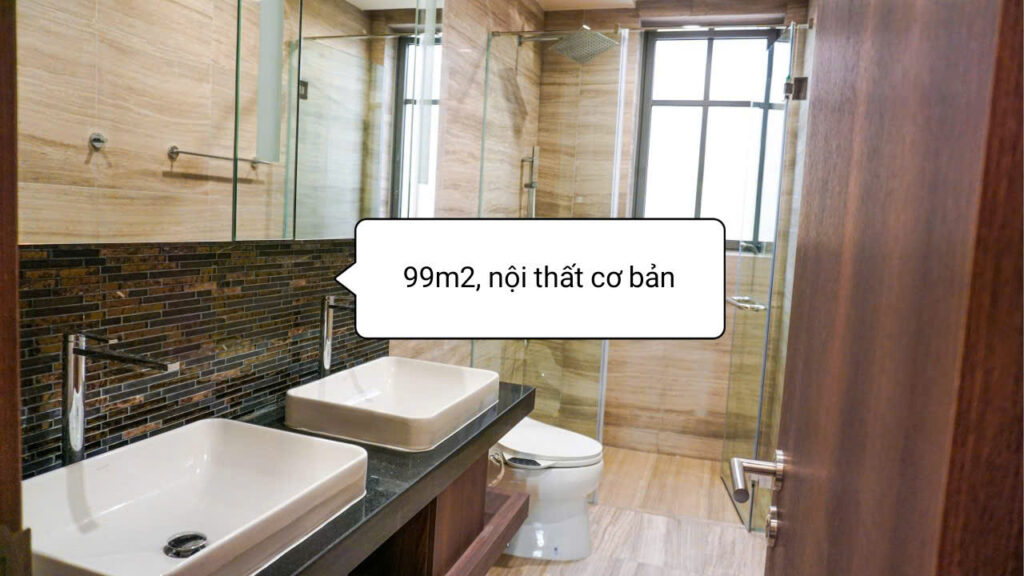Bán Shophouse The Manor Central Park 99m2 – 4 tầng, gần toà án Hà Nội