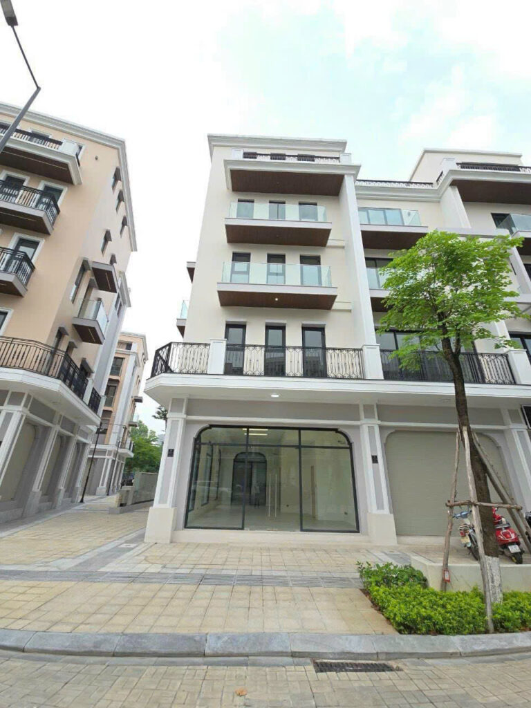 Bán Shophouse The Manor Central Park căn góc xẻ khe 99m2 -5 tầng