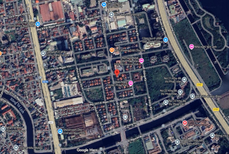 2. Khu đô thị Pháp Vân thuộc phường nào sau sáp nhập?