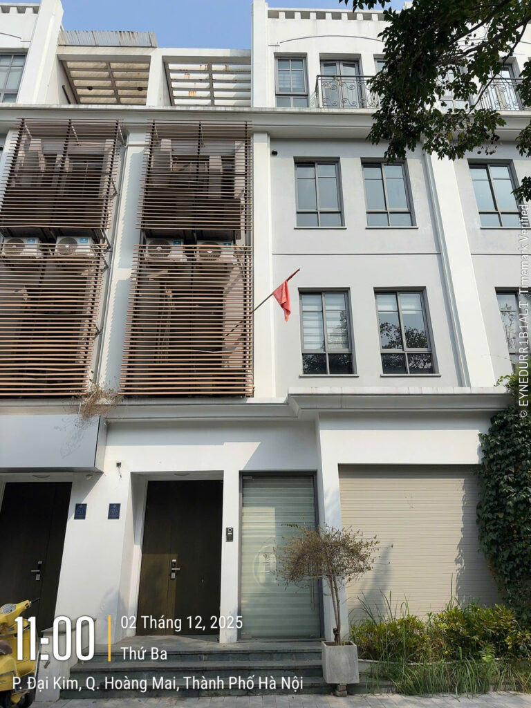 Cho thuê Shophouse The Manor Central Park 99m2 – 4 tầng, mặt Đại Lộ Hoàng Mai