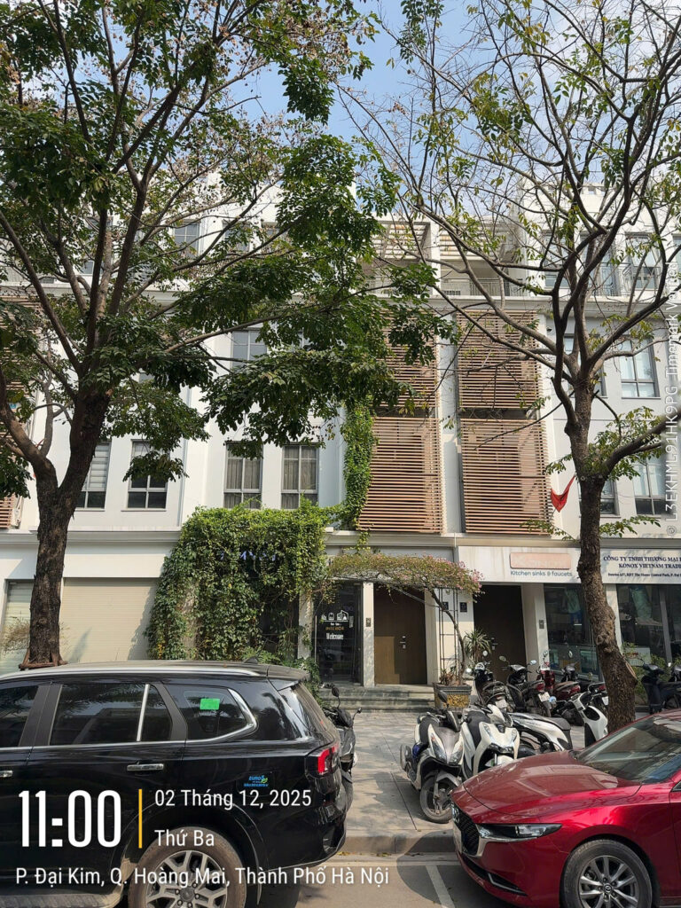 Cho thuê Shophouse The Manor Central Park 99m2 – 4 tầng, mặt Đại Lộ Hoàng Mai