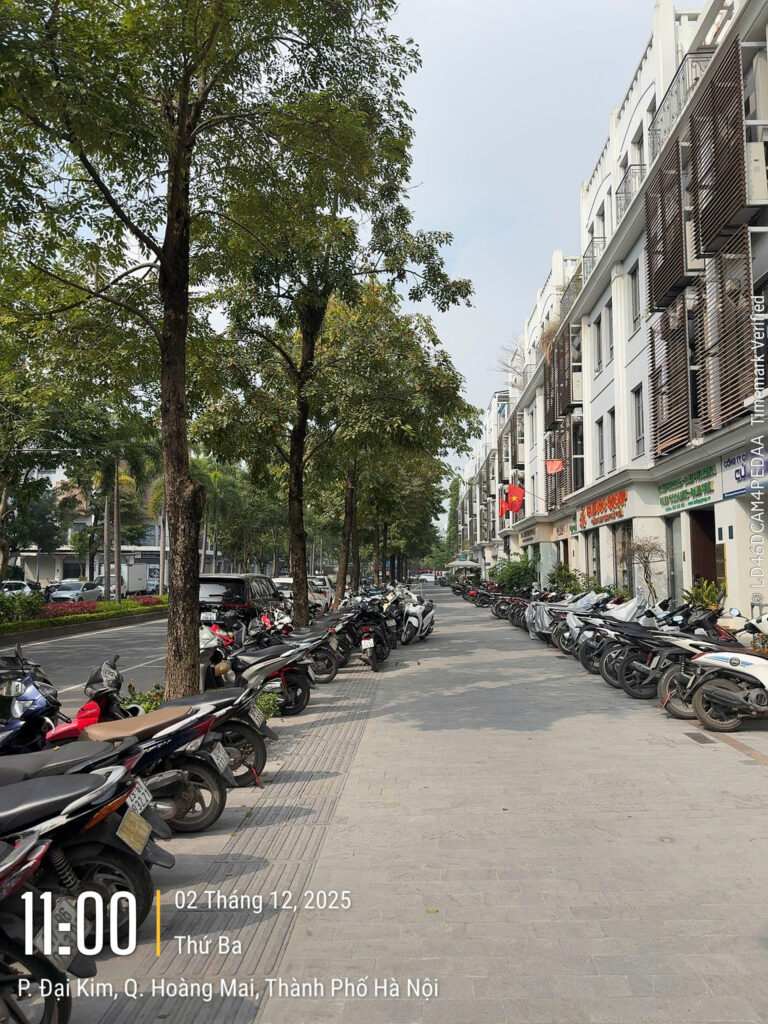 Cho thuê Shophouse The Manor Central Park 99m2 – 4 tầng, mặt Đại Lộ Hoàng Mai