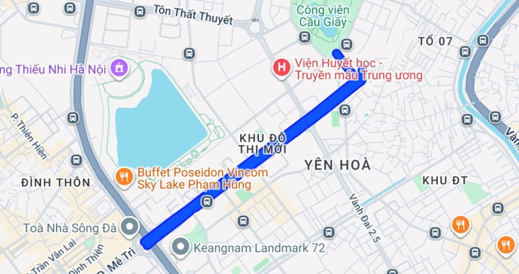 1. Trước sáp nhập, đường Dương Đình Nghệ Cầu Giấy ở đâu Hà Nội?