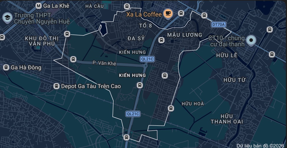 1. Phường Kiến Hưng thuộc phường nào sau sáp nhập?