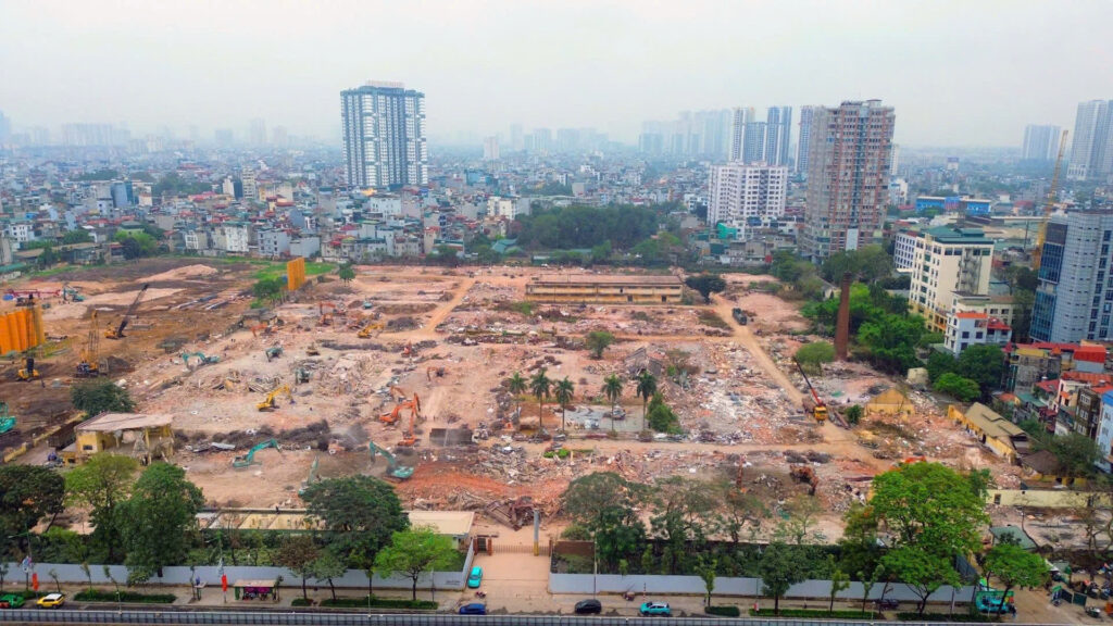 Hình ảnh tiến độ thực tế của dự án