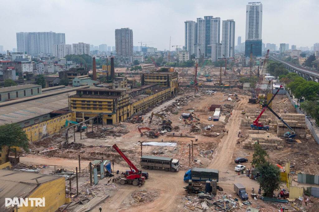 Hình ảnh tiến độ thực tế của dự án