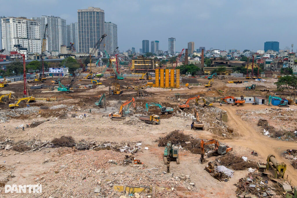 Hình ảnh tiến độ thực tế của dự án