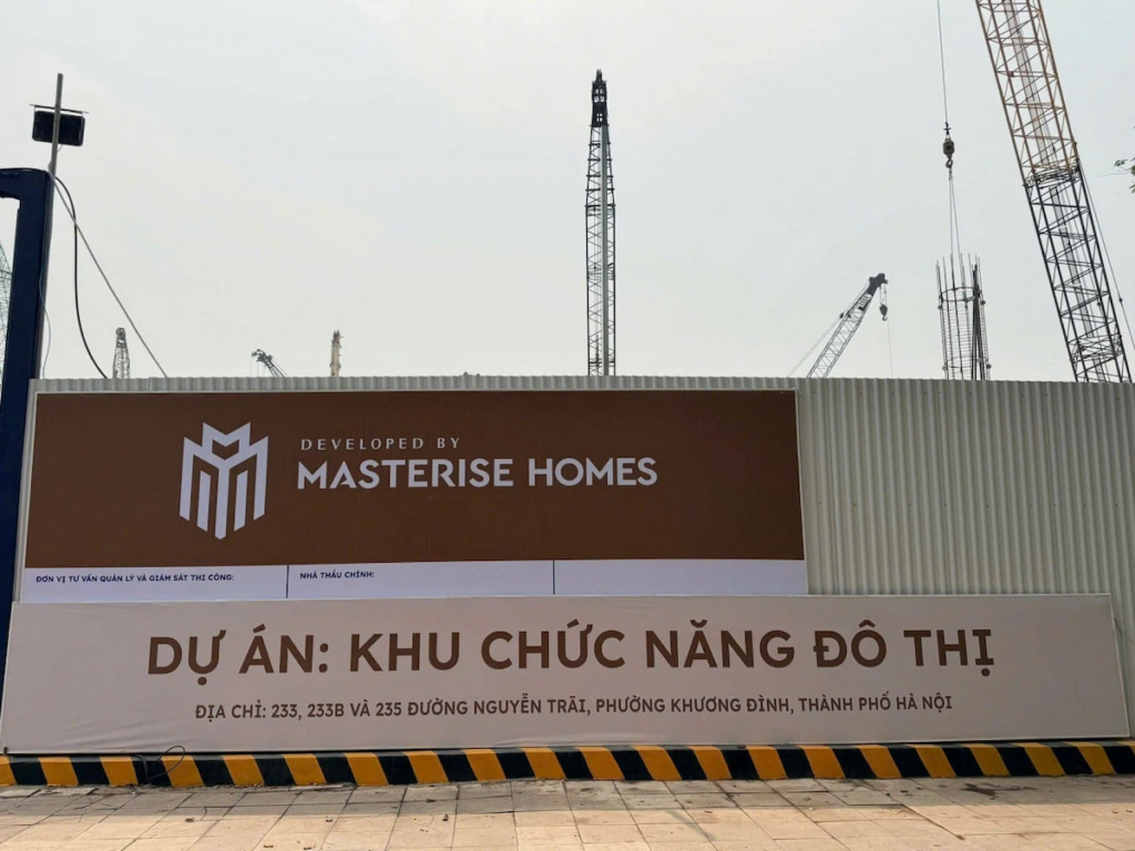 Hình ảnh tiến độ độ dự án Masteri Cao Xà Lá 