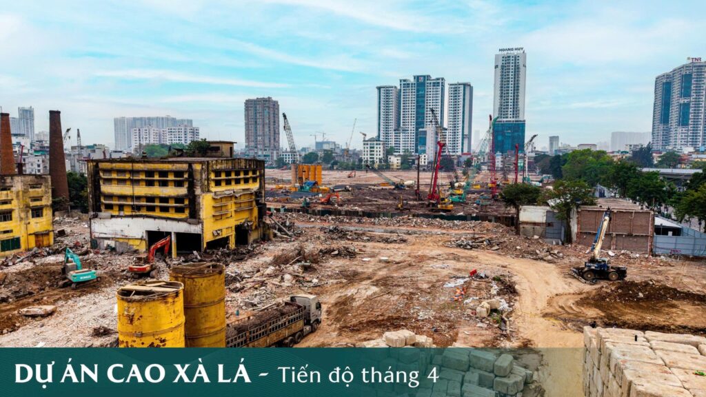 Tiến độ dự án Hanoi Seasons Garden Nguyễn Trãi