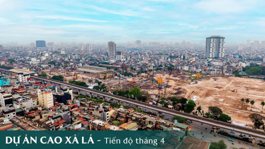 Tiến độ dự án Hanoi Seasons Garden Nguyễn Trãi