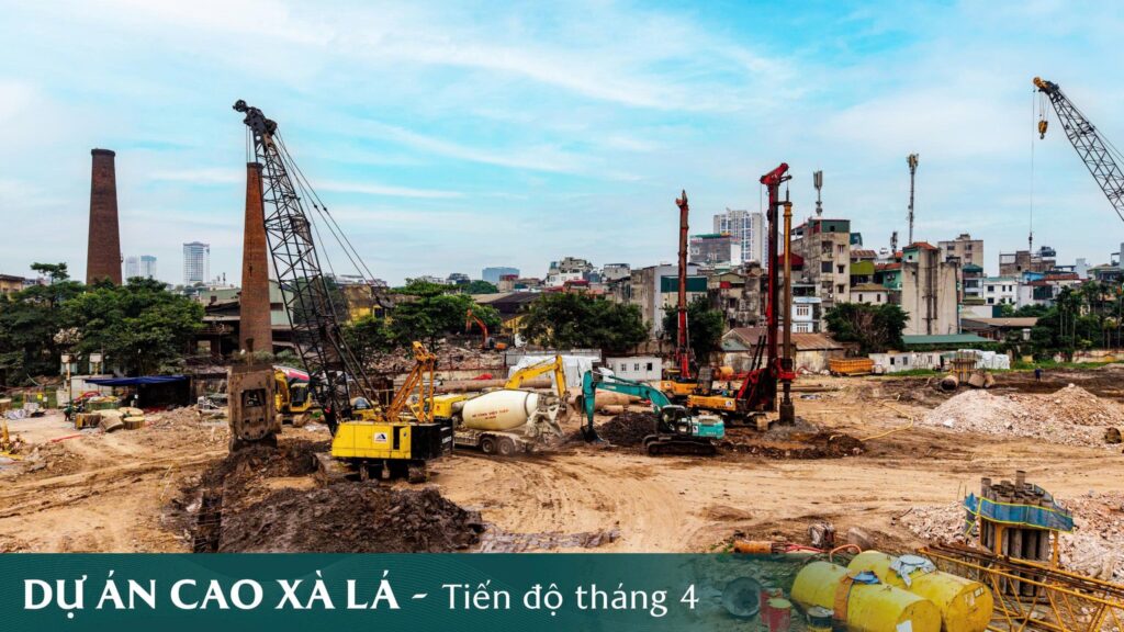 Tiến độ dự án Hanoi Seasons Garden Nguyễn Trãi