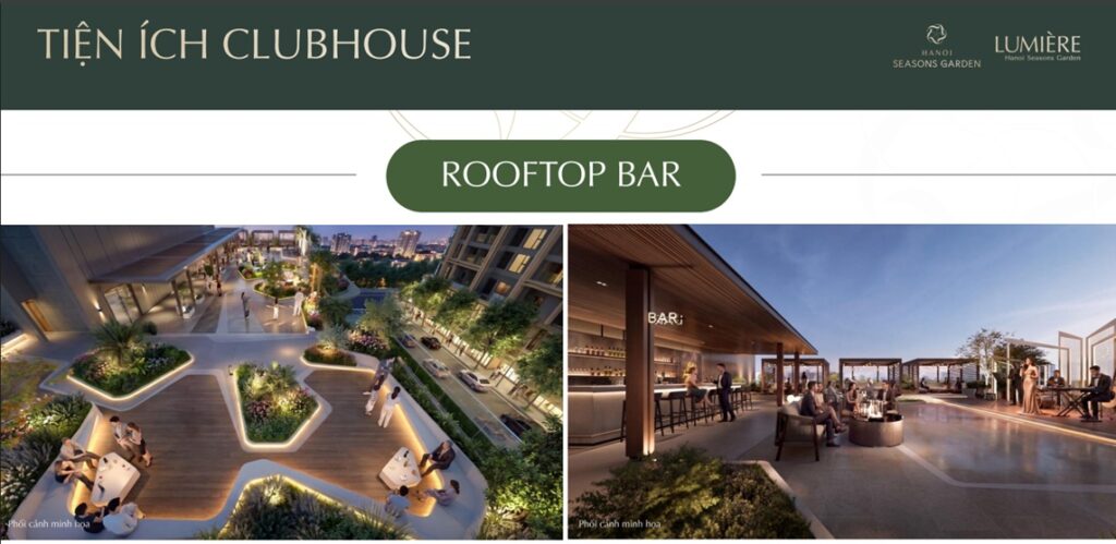 Clubhouse – không gian tiện ích nội khu