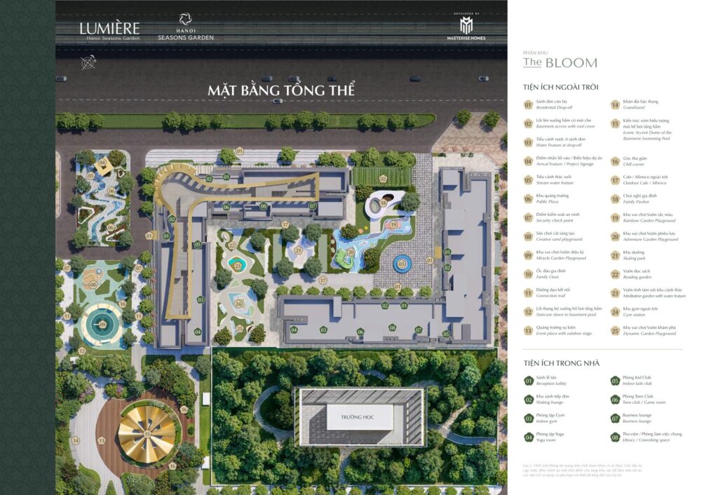 Mặt bằng điển hình toà L2 Hanoi Seasons Garden Nguyễn Trãi thuộc phân khu The Boom 