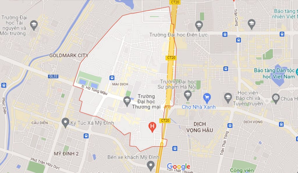 Phường Mai Dịch sau sáp nhập thuộc phường nào Hà Nội?