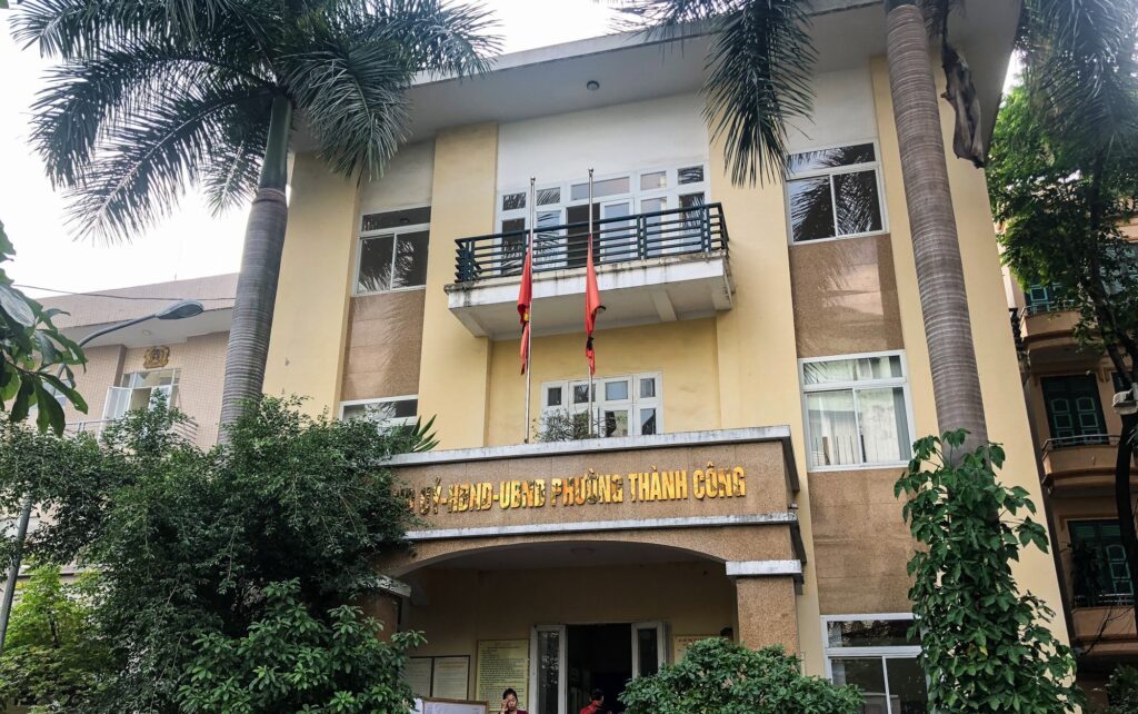 2. Giới thiệu về phường Thành Công quận Ba Đình Hà Nội trước khi sáp nhập