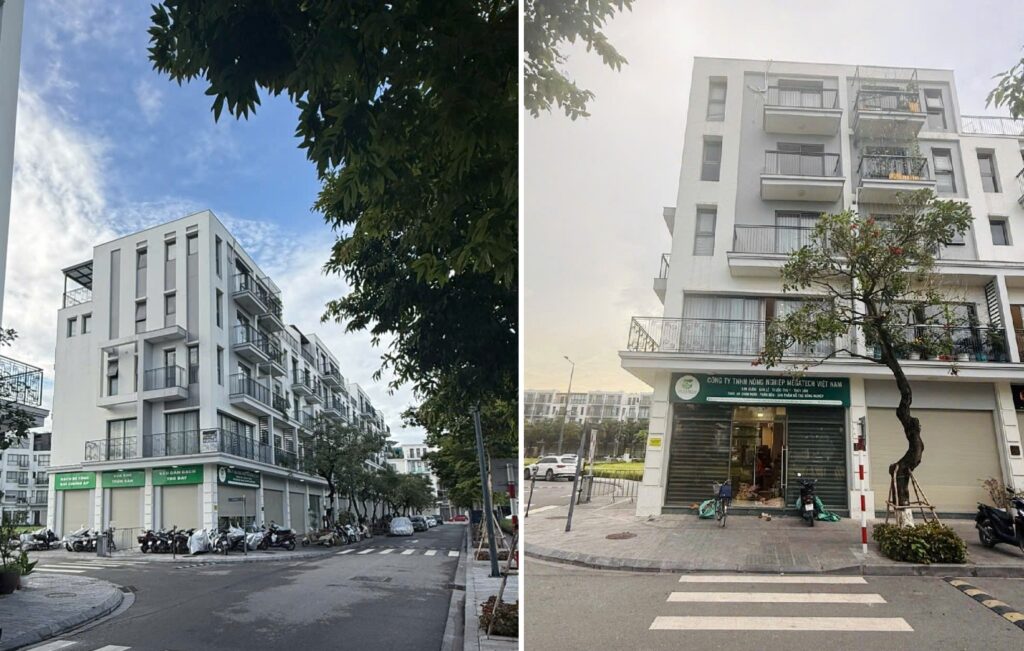 Bán shophouse The Manor Central Park 125m2, căn góc 3 mặt tiền, hiện đang cho thuê