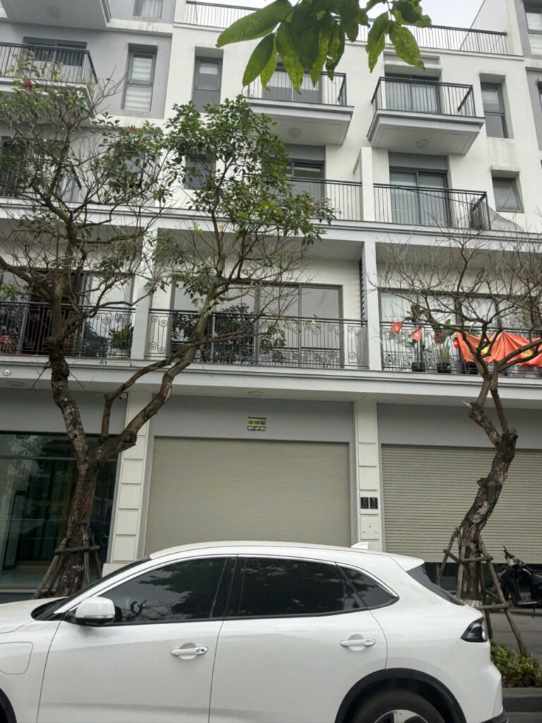 Bán shophouse 75m² The Manor Central Park, 5 tầng, vị trí đẹp