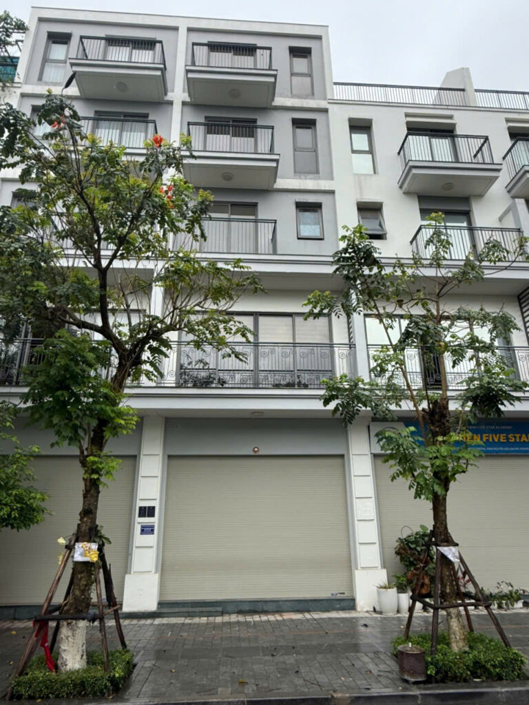 Bán shophouse 75m² The Manor Central Park, 5 tầng, vị trí đẹp