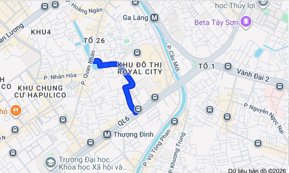 Phố Cự Lộc thuộc phường nào sau sáp nhập, ở đâu Hà Nội?