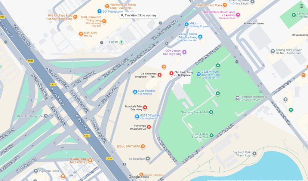 1. D'Capitale Trần Duy Hưng ở đâu Hà Nội?